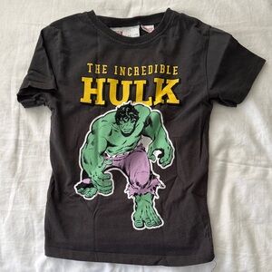 Zara Black Hulk Graphic Kids T-Shirt